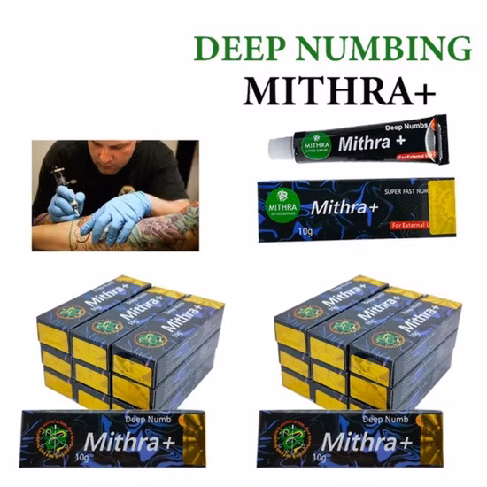 Fourniture anesthésique professionnelle de Microblading de crème engourdissante de tatouage de Mithra